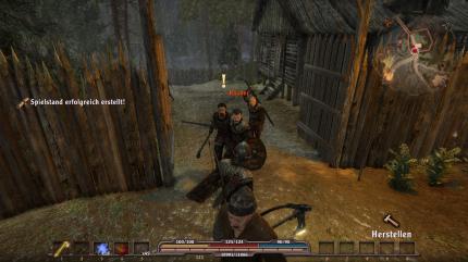 Nachdem Sie die diversen Quests zum Öffnen der Tore gemeistert haben, sind die Räuber selbst recht einfach in ihre Schranken zu weisen.