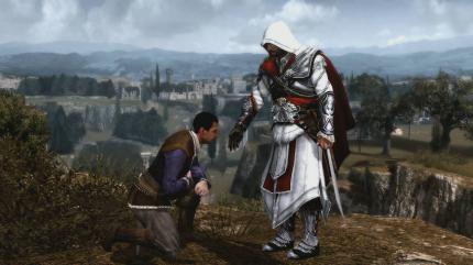 Sobald ihr sieben Attentäter in eurer Bruderschaft aufgenommen habt, wird Ezio nahezu übermächtig.