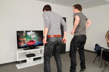 Kinect für Xbox 360 im Test - Das Spaßspiel Kinect Adventures ist ein potentieller Party-Hit.