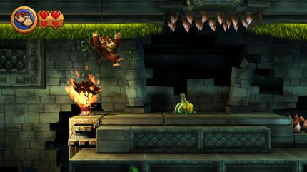 Donkey Kong Country Returns im Test für Wii - Jede Menge Extras warten darauf, entdeckt zu werden.