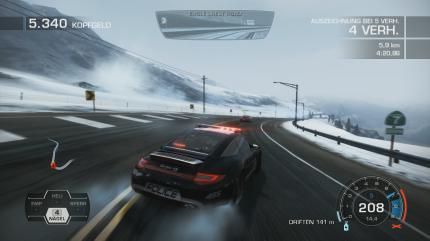 Heckschleuder: Drifts sind supereinfach. Unser bester war über 1 km lang!