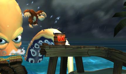 Donkey Kong Country Returns im Test für Wii - Die bösen Tikis klauen den Bananen-Vorrat