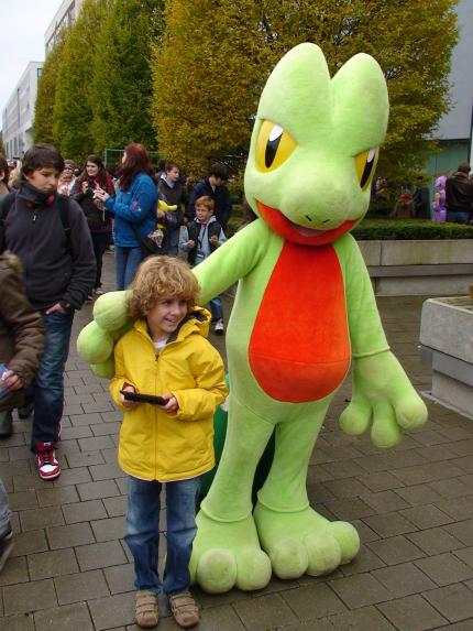 Die Pokémon zeigen sich von ihrer besten Seite.