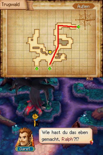 Golden Sun DS-Lösung: Der Weg durch das Labyrinth
