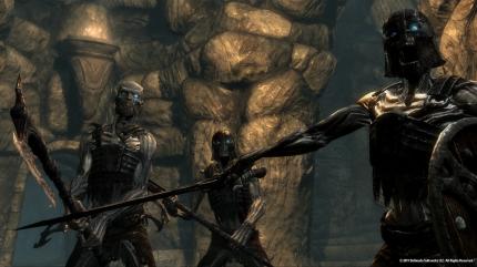 In den Dungeons von The Elder Scrolls 5: Skyrim geht's zur Sache: Hier lauern schreckliche Gefahren.