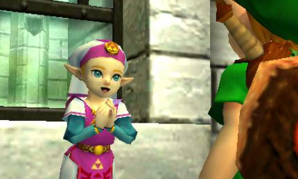 The Legend of Zelda: Ocarina of Time 3D - Komplettlösung - Trefft Zelda im Schloss von Hyrule