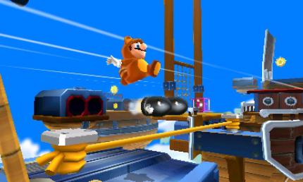 Seht gutes Retro-Flair im neuen Super Mario 3D Land.