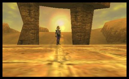 The Legend of Zelda: Ocarina of Time 3D - Komplettlösung - Nachdem ihr die Wüste durchquert habt, erscheint Sheik