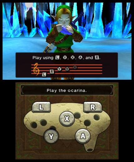 The Legend of Zelda: Ocarina of Time 3D - Komplettlösung - In der Eishöhle