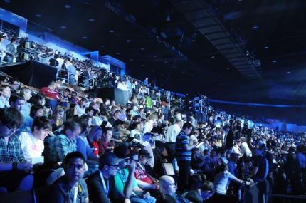 Gut besucht: Die Sony-Pressekonferenz auf der E3 2011.