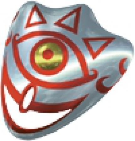 Maske des Wissens - Diese Maske erhaltet ihr nach erfolgreichem Tauschhandel. Mit dieser Maske lest ihr die geheimnisvollen Steine, die dieses Symbol tragen.