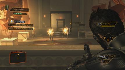 Deus Ex: Human Revolution im Test für PS3 und Xbox 360 - Düster und spannend ist es, aber technische Macken trüben den Spaß manchmal. (20)
