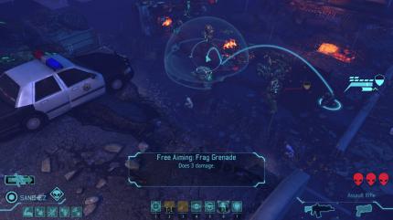 Zur Überwachung der Panik dient eine übersichtliche Karte im Lagezentrum der XCOM-Basis. 