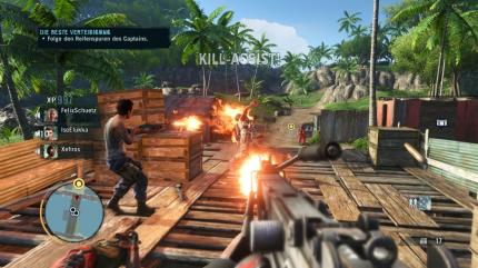 Far Cry 3: Neben dem langen Einzelspielerpart gibt's auch eine mehrere Stunden umfassende Koop-Kampagne.