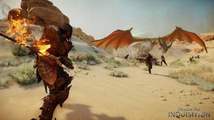 Viele Gegner in den offenen Umgebungen leveln nicht mit dem Spieler mit und können anfangs noch zu stark sein.