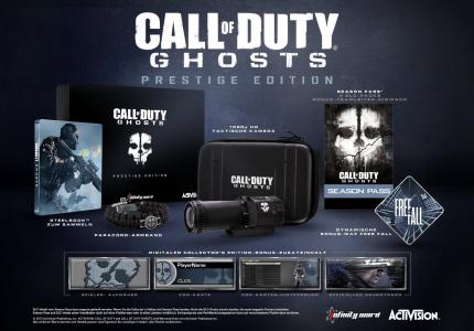 Die Prestige Edition zu Call of Duty: Ghosts enthält unter anderem eine Full HD-Kamera.