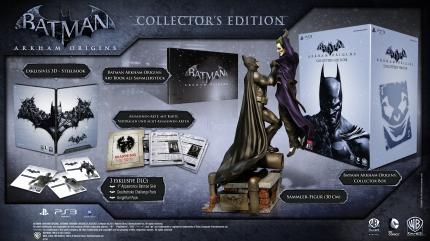 Die Collector's Edition von Batman: Arkham Origins gibt es nur für Xbox 360 und PS3.