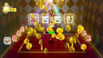 Super Mario 3D World im Test - Auch abseits der Levels gibt es immer wieser kleinere Nebentätigkeiten.