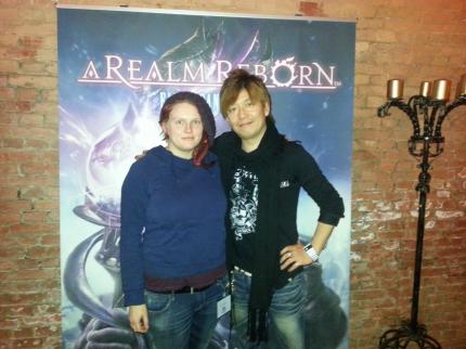 buffie Maria Beyer mit Yoshida: Sympathischer Typ.