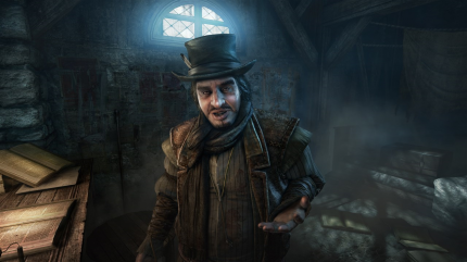 Thief: NPC Basso ist für Fans der Reihe ein alter Bekannter. Thief bietet an etlichen Stellen Details, die an die Vorgänger erinnern.