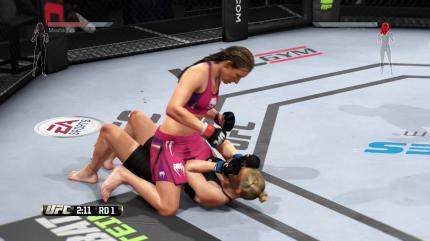 Sämtliche Kämpfer und Gewichtsklassen sind im Spiel enthalten, leider bietet EA Sports UFC dennoch nicht viel Umfang.