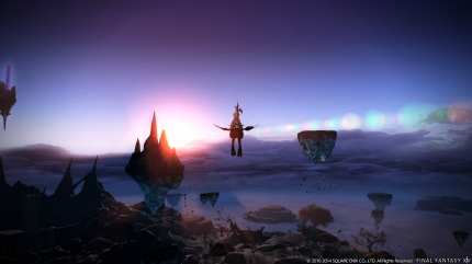 Grenzenlos: In Ishgard werdet ihr an jeder beliebigen Stelle losfliegen können. Naoki Yoshida verspricht, dass das neue Spielelement nicht mit begrenzten Start- und Landeplätzen beschnitten wird.