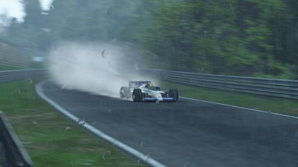 Im Regen trumpft Project Cars mit tollen Grafikeffekten auf. Die Wetterwechsel sind fließend. (PC)