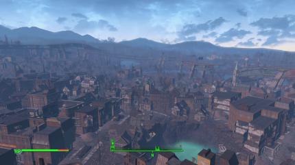 Das zerstörte Boston gibt eine faszinierende Kulisse ab. (PS4)