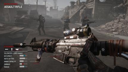 Wenn ihr entsprechende Aufsätze gekauft habt, könnt ihr eure Waffen wie in Crysis unterwegs ummodeln.