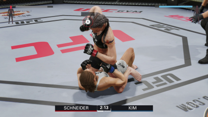 Im Karrieremodus startet ihr bei einer Staffel von 'The Ultimate Fighter' und kämpft euch langsam in der Rangliste hoch.