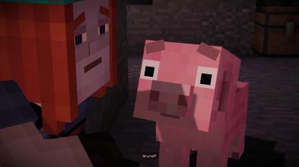 Einzig Schwein Reuben wächst einem von den Charakteren ans Herz.