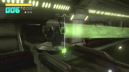 Eines der Downlights des Spiels: Die Abschnitte mit dem Direct-i-Roboter nehmen zu viel Tempo aus dem ansonsten sehr rasanten und flotten Spiel.