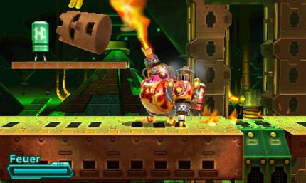Sobald Kirby einen Robo-Anzug übergestülpt hat, haben ihm die meisten Standard-Gegner nichts mehr entgegenzusetzen! Das Feature wird aber fast zu oft benutzt.