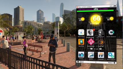 Das Smartphone ist in Watch Dogs 2 um neue Funktionen reicher.