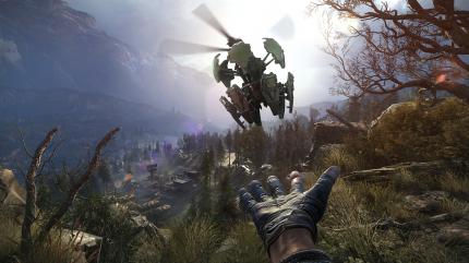 In Sniper Ghost Warrior 3 können wir mit einer Drohne die Landschaft erkunden.