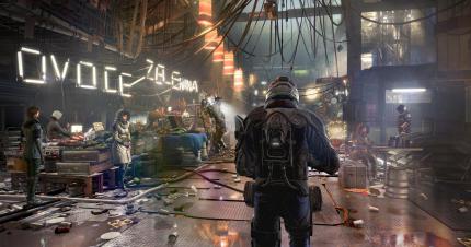 Der Detailgrad der Umgebungen überzeugt und unterstreicht die tolle Atmosphäre des Spiels. Überall findet man gesprächige NPCs, nützlichen Loot, lesbare Zeitungen - und Gurken. Das Gemüse dient scheinbar als ein Art Sammelgegenstand.