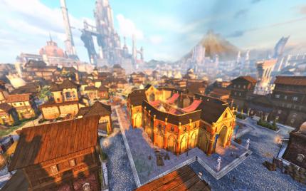Knotenpunkt: Zentrale Anlaufstelle für Spieler ist die Stadt Niewinter, die auffallend hübsch inszeniert ist.