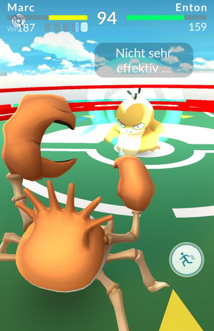 Der Pokémon-Typ beziehungsweise das Element der zugewiesenen Attacke entscheidet in den Duellen oftmals über Sieg und Niederlage.