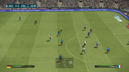 Nationalmannschaften waren auf dem Event auch schon spielbar. So konnten wir immerhin das EM-Halbfinale korrigieren.