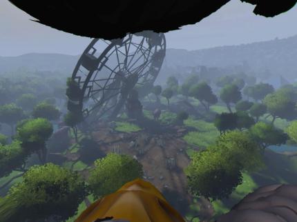 Das virtuelle Paris lässt sich auch frei erkunden. (Screenshot der PSVR-Fassung)