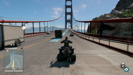 Grafisch hat sich seit dem ersten Watch Dogs nicht viel getan, dennoch wirkt Teil 2 aufgrund der knalligen Farben des Settings ansehnlicher.