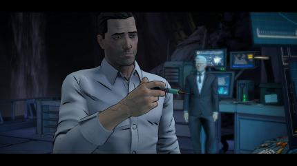 Schwer gezeichnet: Bruce Wayne ist zu Beginn von Episode 4 am Tiefpunkt angelangt.