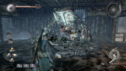 Illusionswände gibt es nicht nur in Dark Souls. In Nioh greifen die Dinger sogar an, wenn ihr mit der Schwertspitze in deren Nähe kommt!