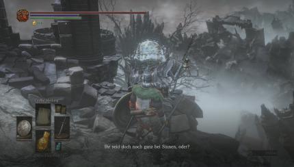 NPC aus The Ringed City in Dark Souls 3