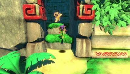 Was in Banjo-Kazooie die Jinjos waren, sind nun diese bunten Geister - fünf pro Level wollen gefunden werden, um als Belohnung ein Pagie zu erhalten.