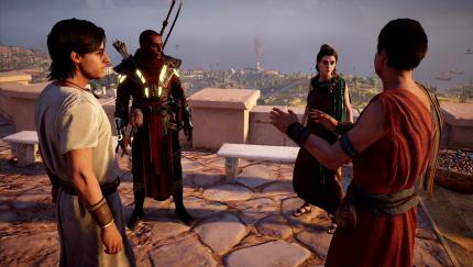 Mit alten Freunden plaudern: Die NPCs von ACO wachsen einem über die Dauer mehrerer Sidequests richtiggehend ans Herz.