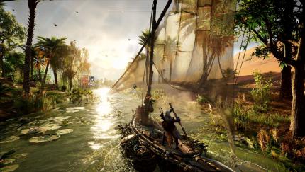 Die Spielwelt von AC: Origins ist wunderschön. Sie zu erkunden, macht irre viel Spaß. Auch dank der fehlenden Minimap.