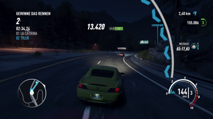 Die Rennen gegen andere Fahrer entpuppen sich als die größten Herausforderungen in Payback.