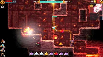Während die großen Publisher schwächelten, stürzten sich Indie-Entwickler wie die Macher von Steamworld Dig 2 regelrecht auf Nintendos neues Gerät.