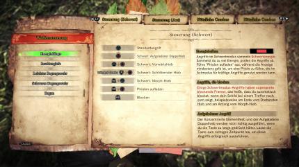 Monster Hunter World - Energieklinge - Die Mischung aus Schild &amp; Schwert oder Axt bietet euch blocken sowie verheerende Angriffe.